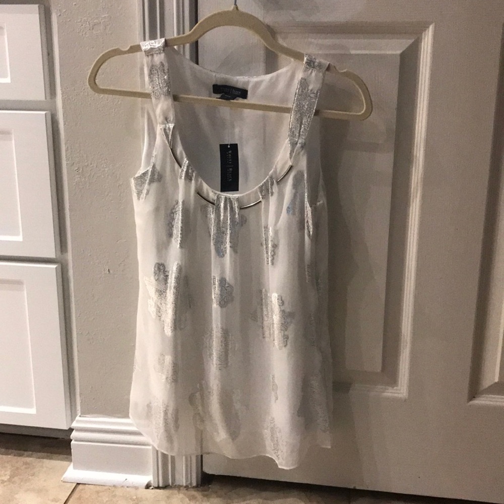 WHBM silk blouse